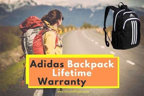 adidas backpack warranty.